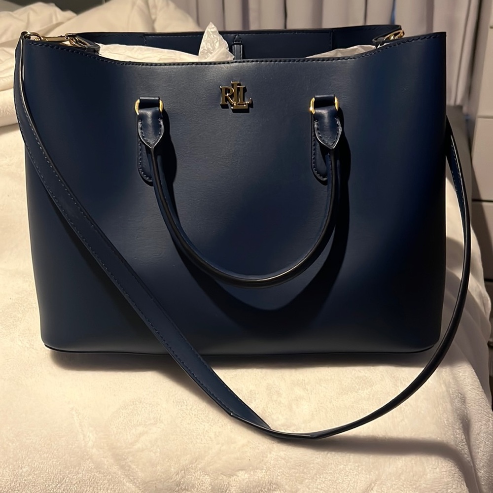 Ralph Lauren navy purse